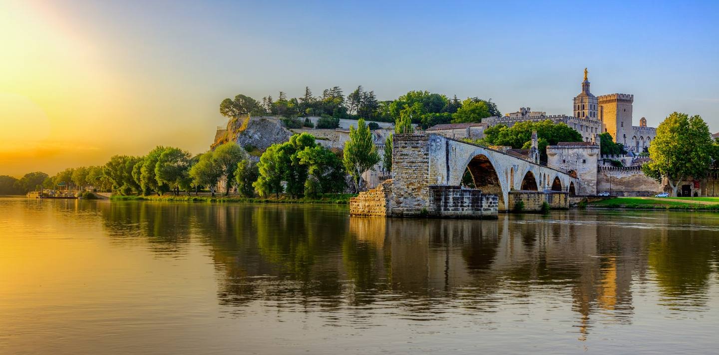 Palais des Papes - Pont d'Avignon