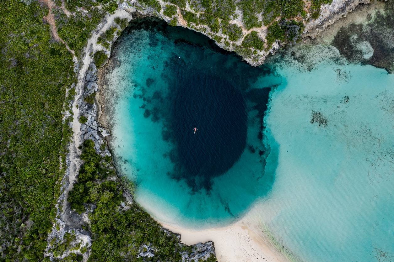 Trou bleu de Dean - Nassau