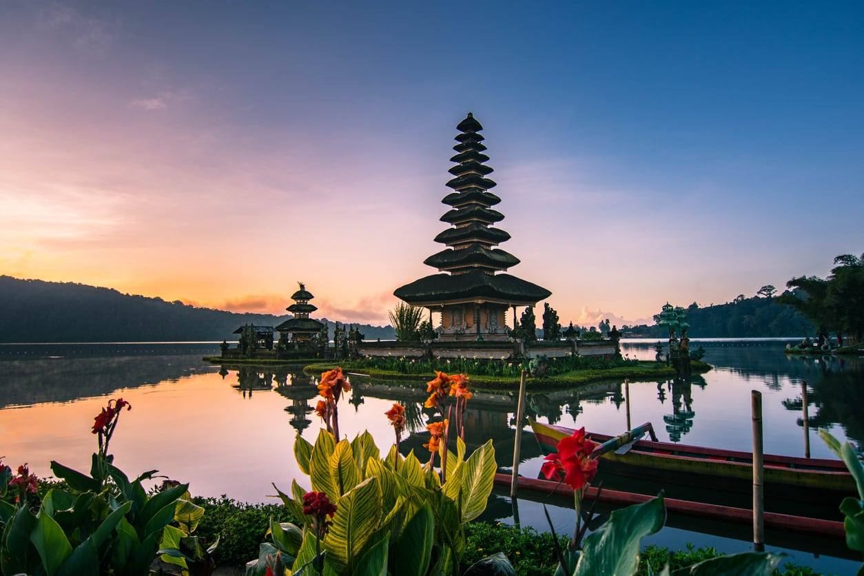 Temple d'Ulun Danu Beratan - Lac Beratan