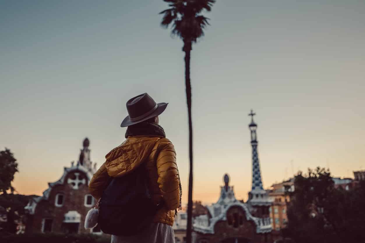 Parc Güell - Photographie de stock