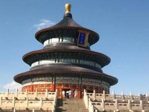 Le temple du ciel à Pékin (Beijing)