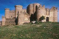 Le château de Belmonte en Castille