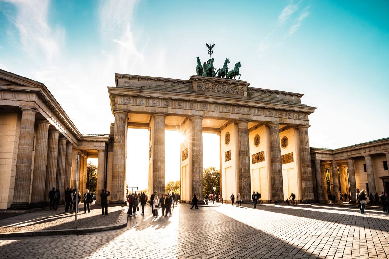 Porte de Brandebourg - Bâtiment du Reichstag