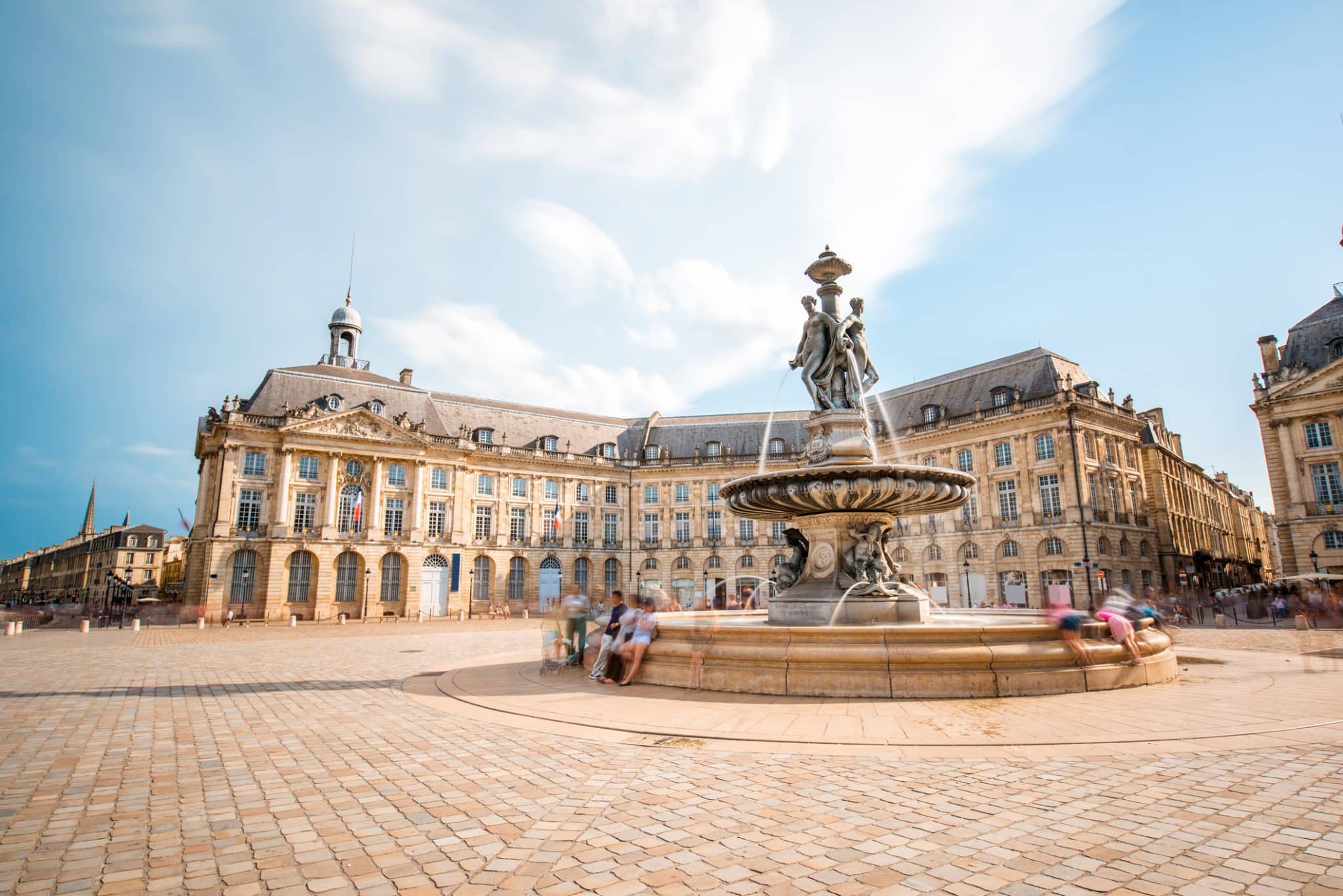 Miroir d'eau - Place de la Bourse