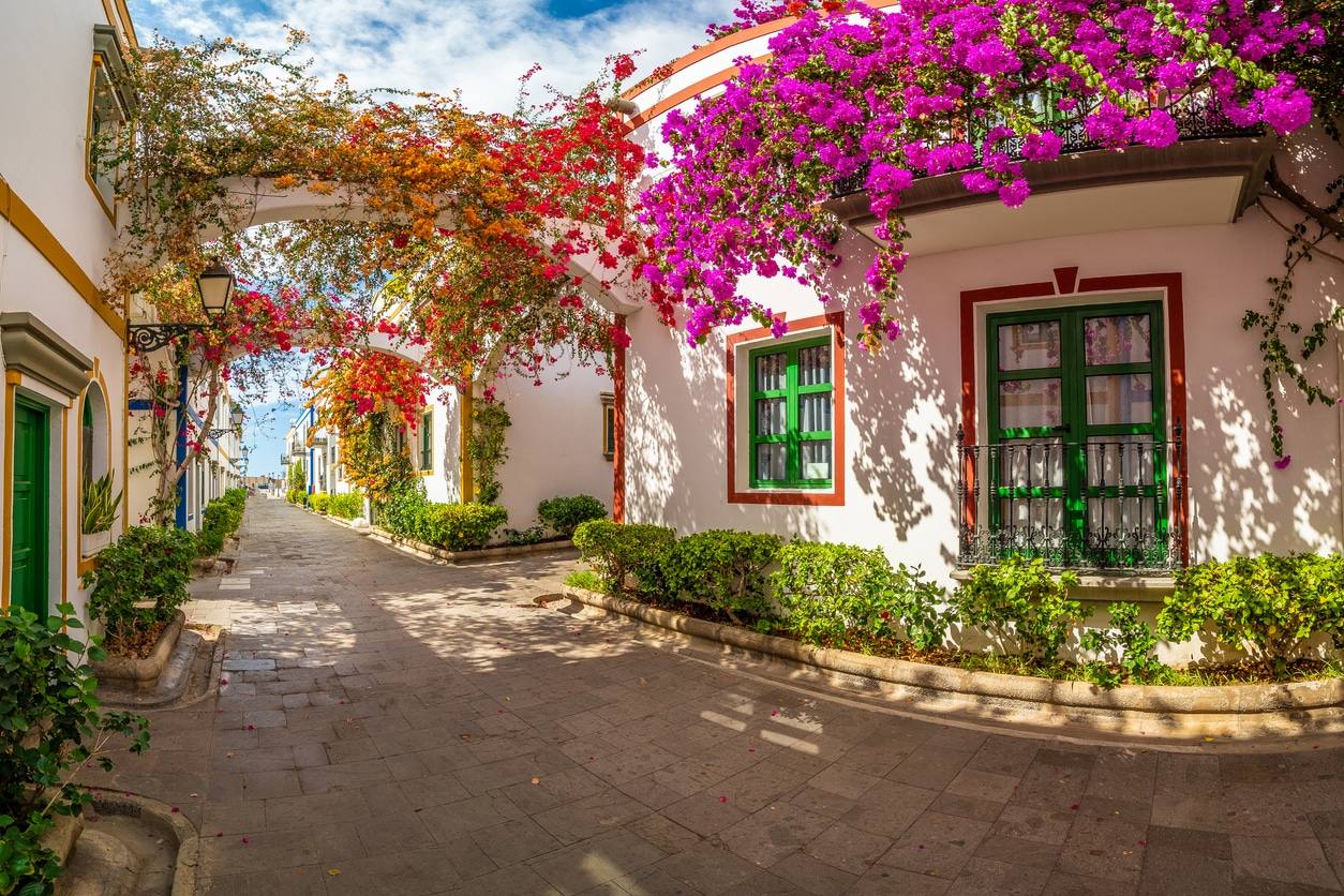 Puerto de Mogán - Photographie de stock
