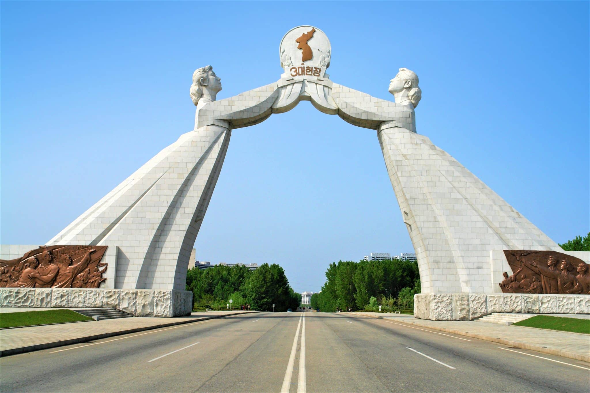 La réunification Monument de Pyongyang