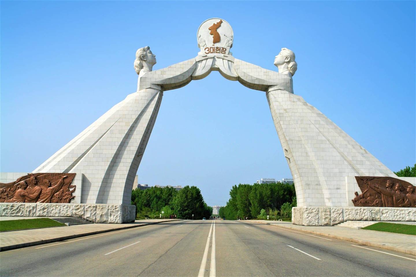 La réunification Monument de Pyongyang