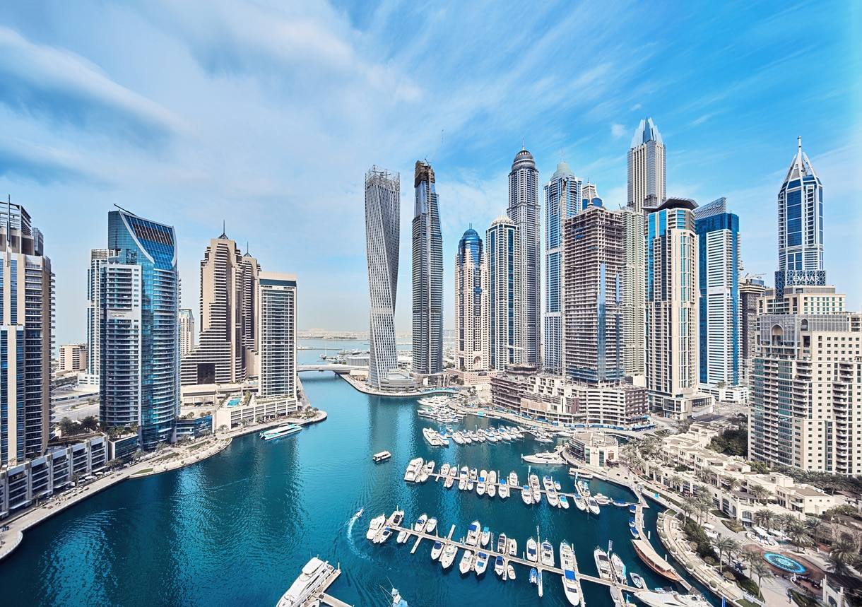 Marina de Dubaï - Îles Palm