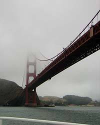 Traversée du Golden Gate Bridge à pied