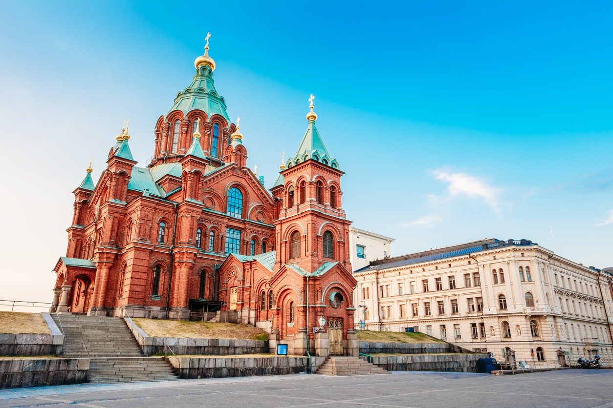 Cathédrale d'Helsinki - Cathédrale Uspenski