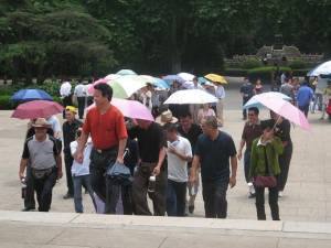 Les joies du tourisme à la chinoise