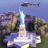 Survol en hélicoptère de la ville de New York