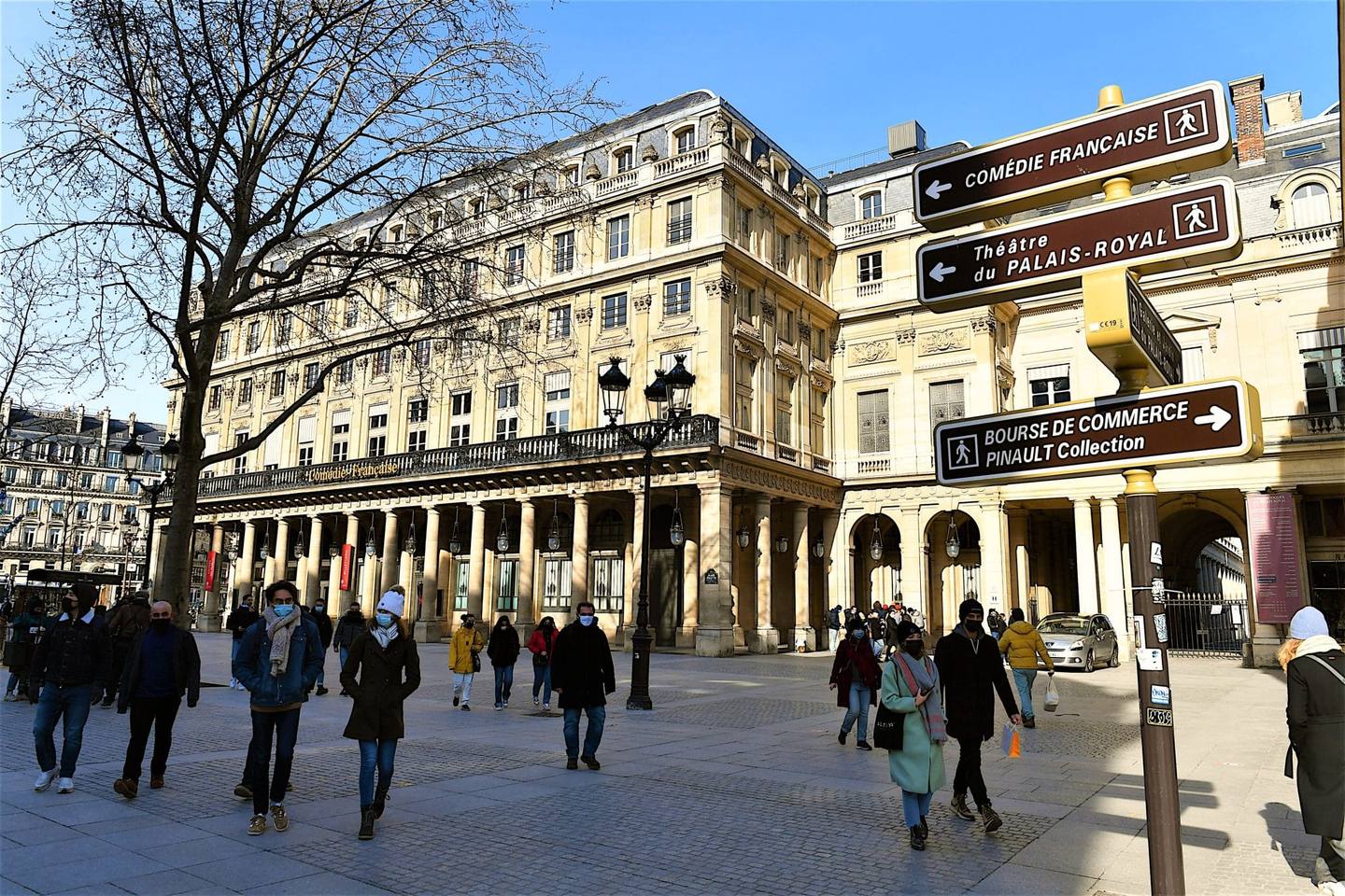 La place Colette, à Paris