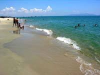 La plage de Hoi An