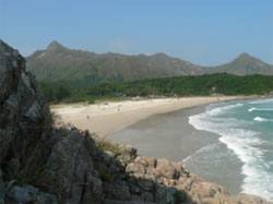 La plage de Ham Tin