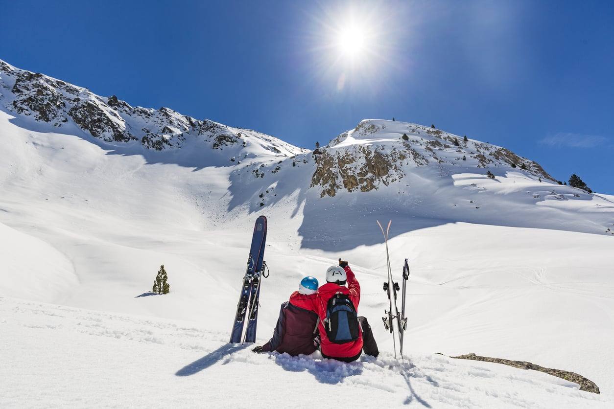Ski alpinisme - Station de ski