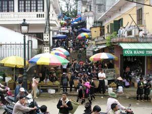 Sapa, le marché des minorités