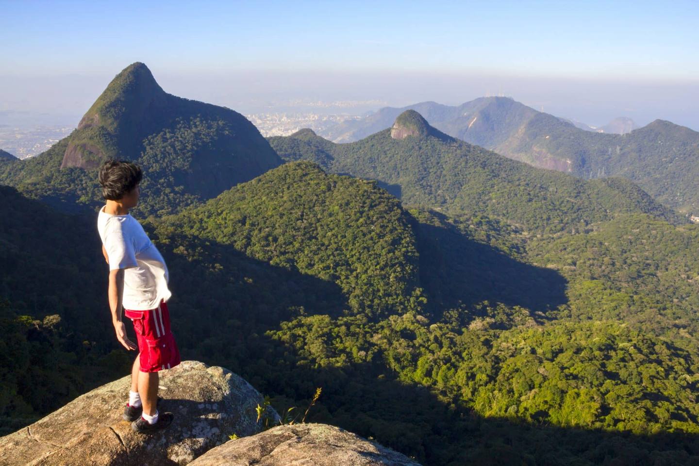 Randonnée dans la fôret de Tijuca