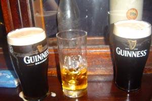 Whiskey, bières, Irish coffee…
