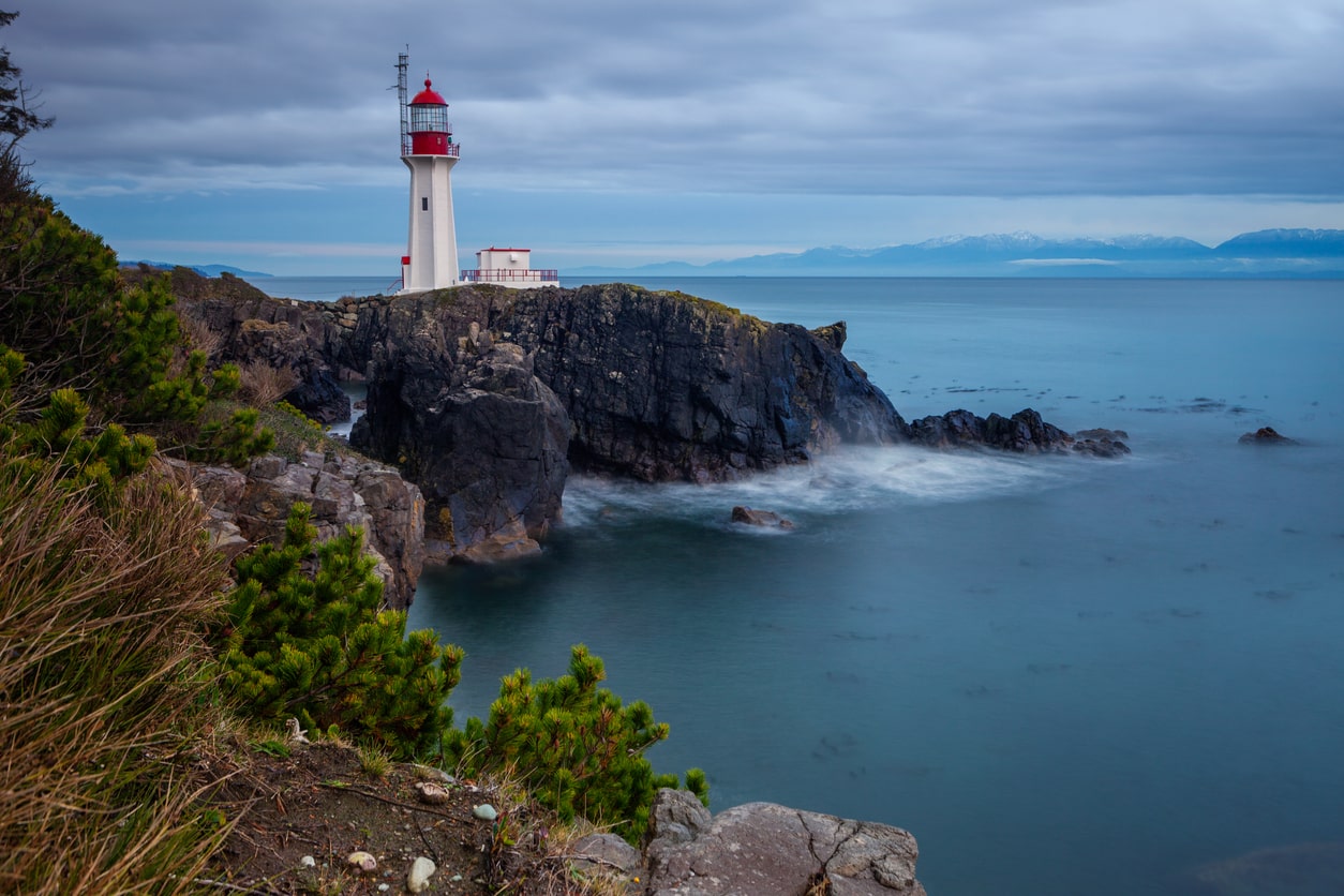 Détroit de Juan de Fuca - Photographie de stock