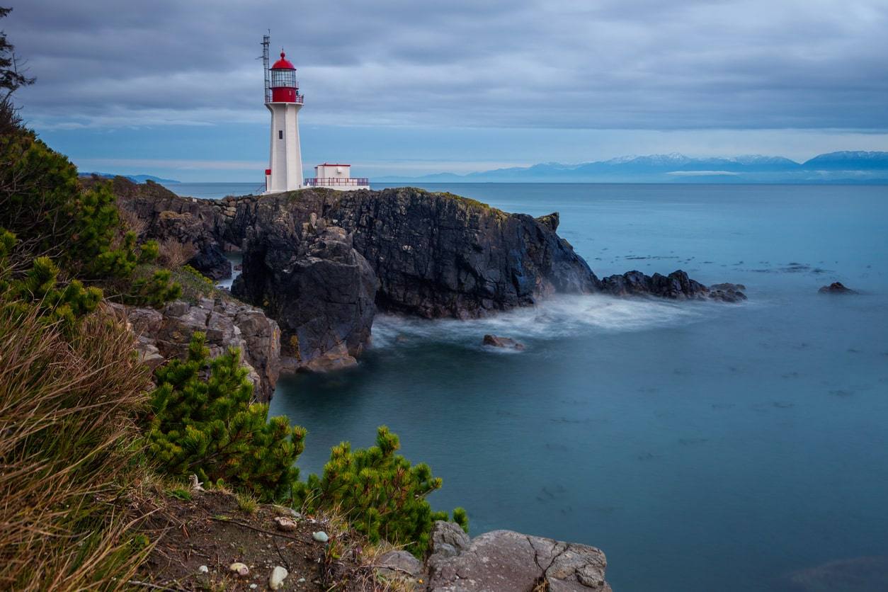 Détroit de Juan de Fuca - Photographie de stock