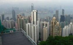 Du haut de Victoria Peak