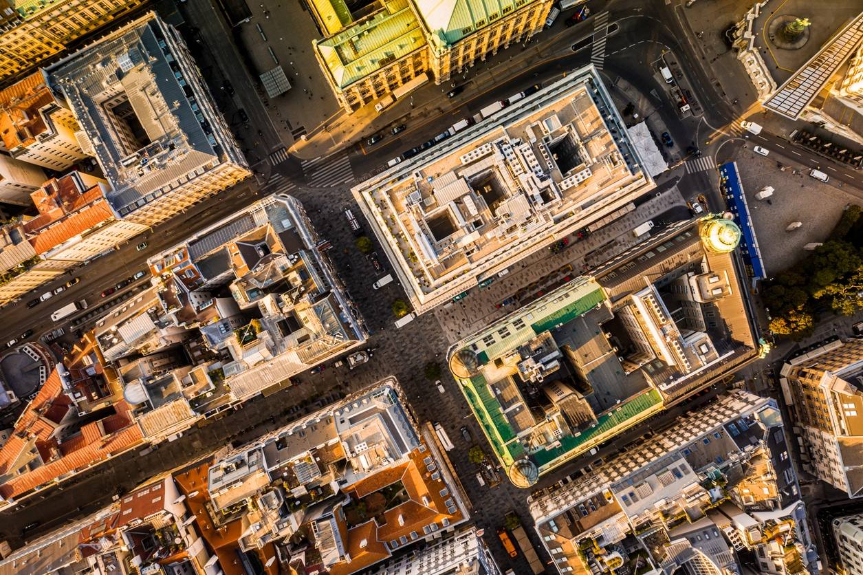 Vienne - Photographie aérienne