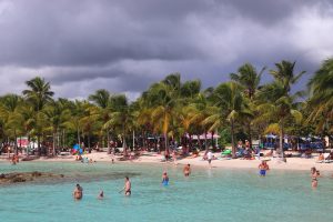 Vacances à la plage à Sainte-Anne, Guadeloupe