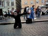 Mime à piazza Navona