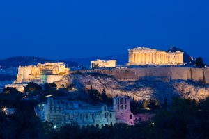 L'Acropole à Athènes