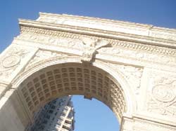 L'arche du Washington Square Garden