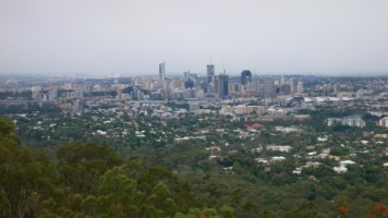 Brisbane vu du Mont Coot-tha