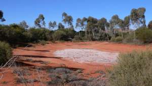 Réserve d'eau du désert australien