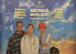 campagne de 2006 pour l'immigration en Australie