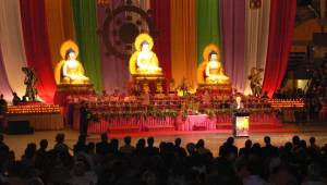 festival de l'anniversaire de Bouddha par la communauté bouddhiste  à Brisbane