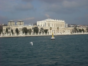 Transport par eau - Palais de Dolmabahce