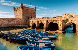 Port d'Essaouira, Bateaux de pêcheurs, Maroc, Afrique du Nord
