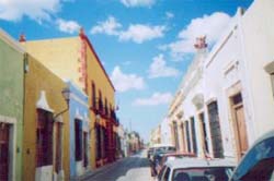 Les facades colorées de Campeche