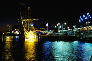 Port de Fremantle by night