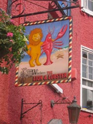 the lion and lobster
