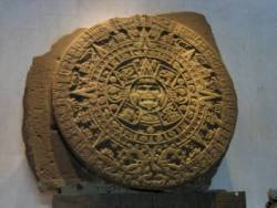 Salle Mexica, calendrier aztèque