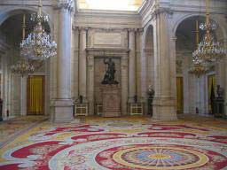 Intérieur du palais royal de Madrid