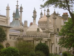 domes du pavillon royal de Brighton
