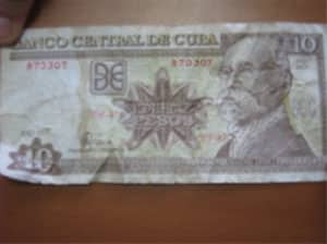 Les pesos cubanos