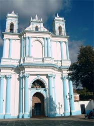 Une petite église de San Cristobal