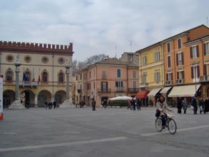 Piazza del popolo à Ravenne