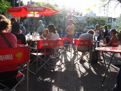  Terrasse de café sur la Plaza Dorrego