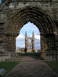 Le porche d’entrée de la cathédrale de Saint Andrews.