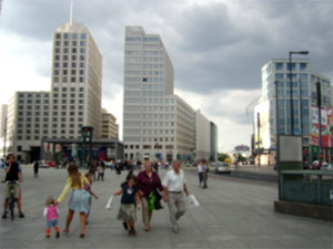 Vue de la Potsdamer Platz