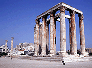 le temple de Zeus, vue d'ensemble